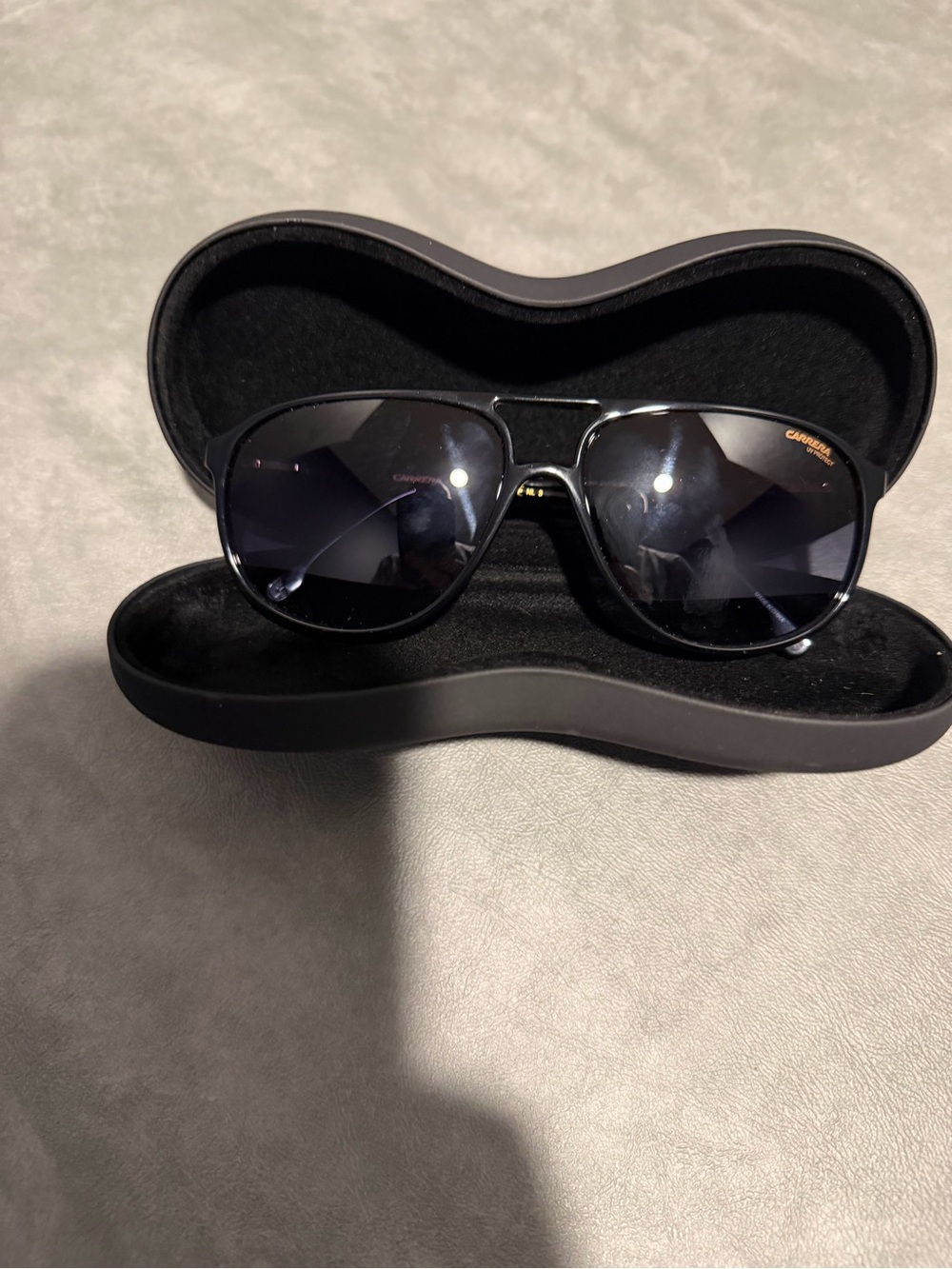 Carrera 257/S Black Aviator Sunglasses 60 15 140